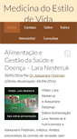 Mobile Screenshot of medicinadoestilodevida.com.br