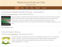 Tablet Screenshot of medicinadoestilodevida.com.br